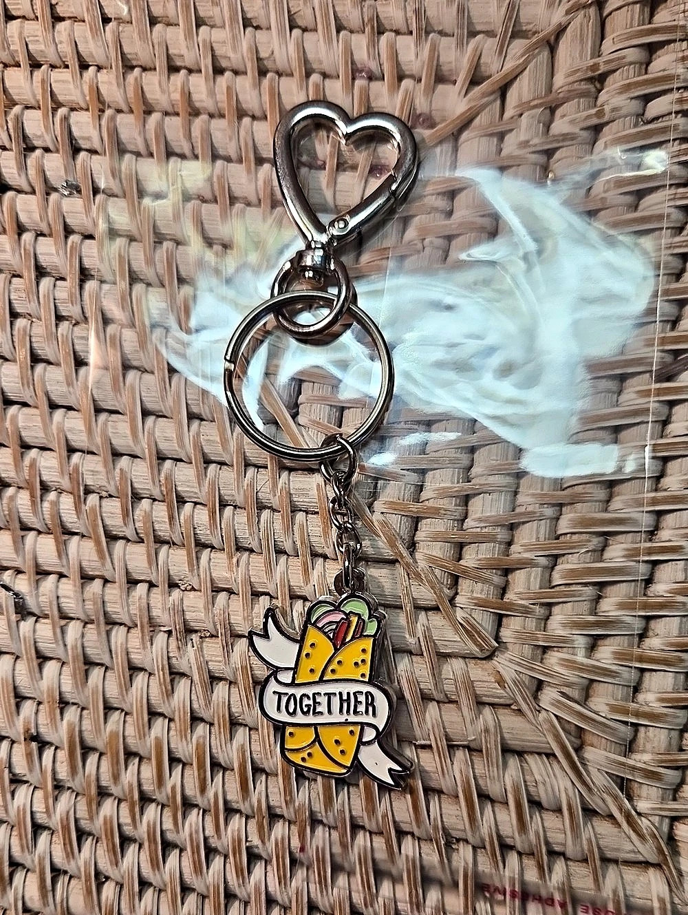5 For 25 Or 8 Together Keychain Charm Yellow & Black